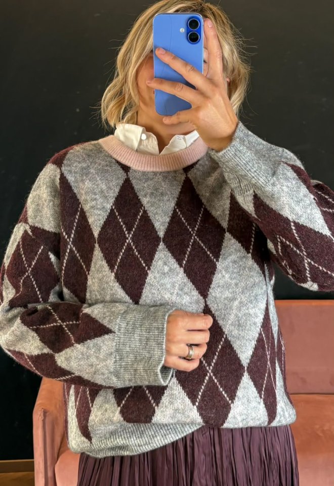 Pullover Nutikla a Rombi – Nümph -  S