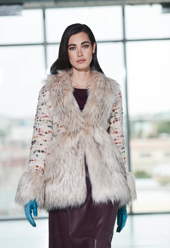 Cappotto Corto Alpaca -  XS/S