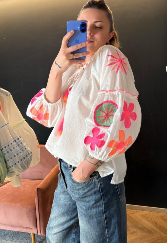 Camicia Pop Blues Tartaruga -  S