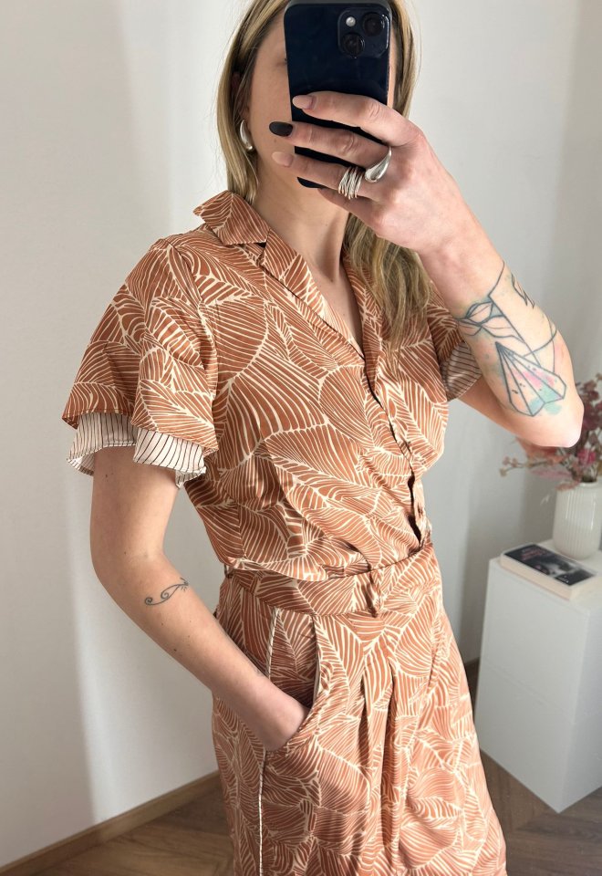 Blusa satinata -  L