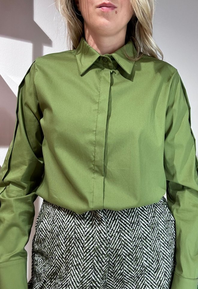 Camicia verde - Verde  -  46