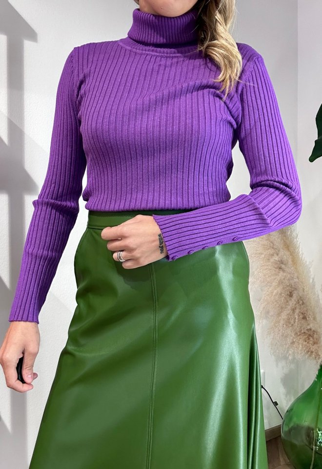lupetto viola - Viola -  M