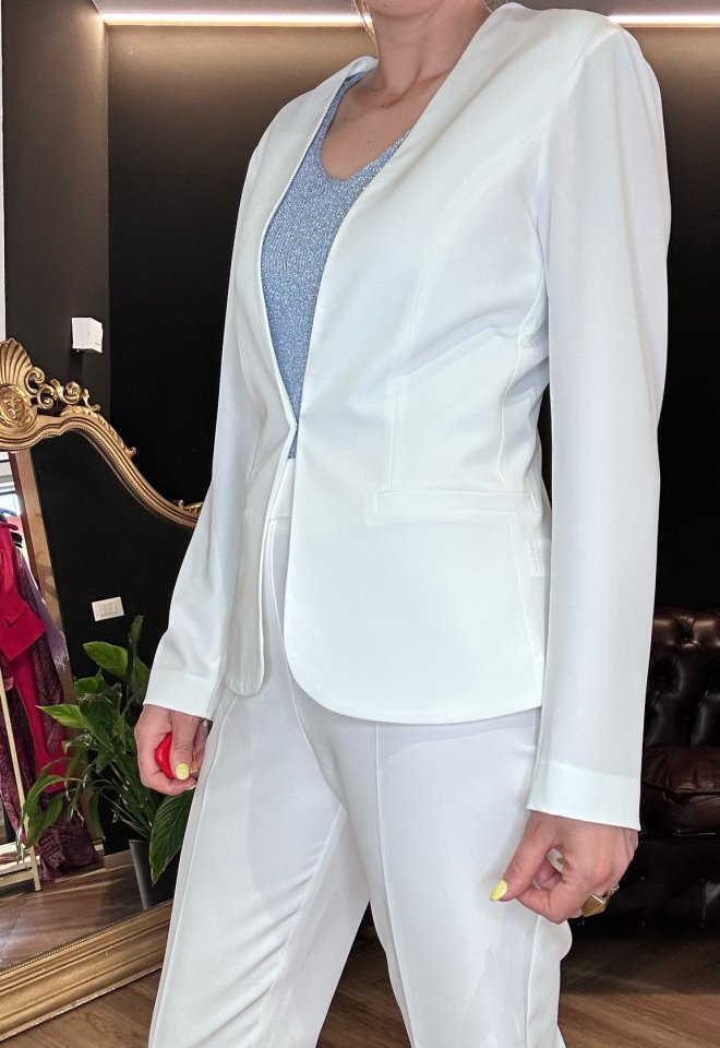 Blazer White - Bianco -  42