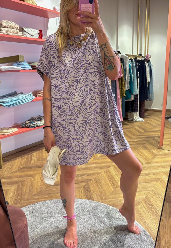 Abito Beach Viola -  XS/S