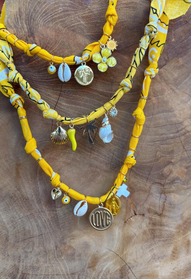 Collana Bandana - Giallo -  1