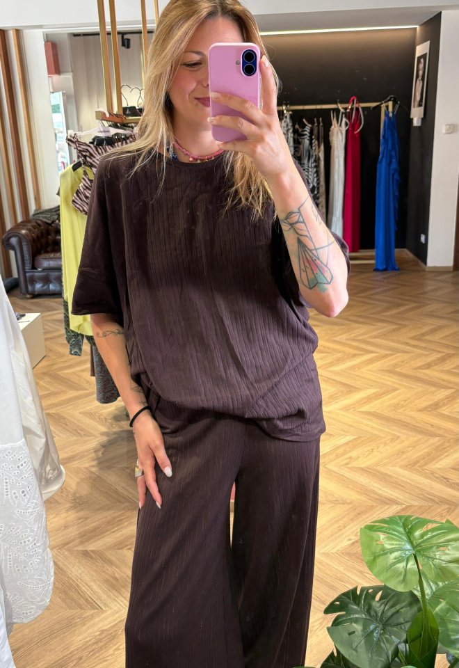 Maglia MariaClaire Marrone -  XS/S
