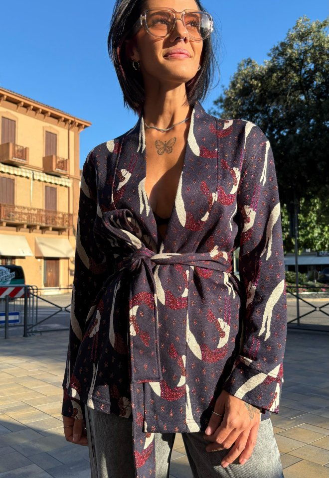 Kimono Marilyn Ballerine Galassia -  S