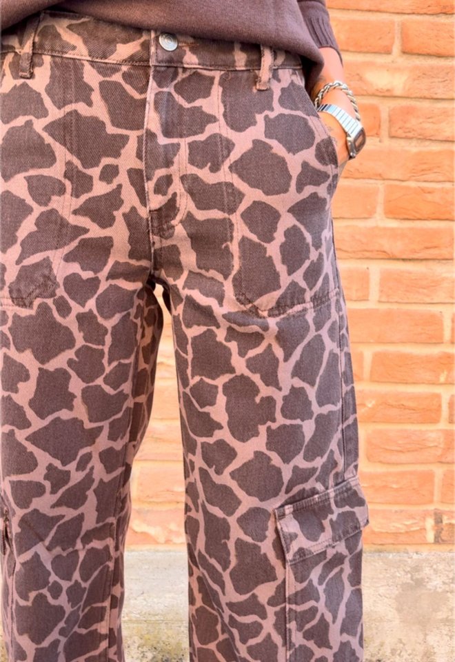 Pantalone Nuharu Muccato Coffee - Marrone -  38