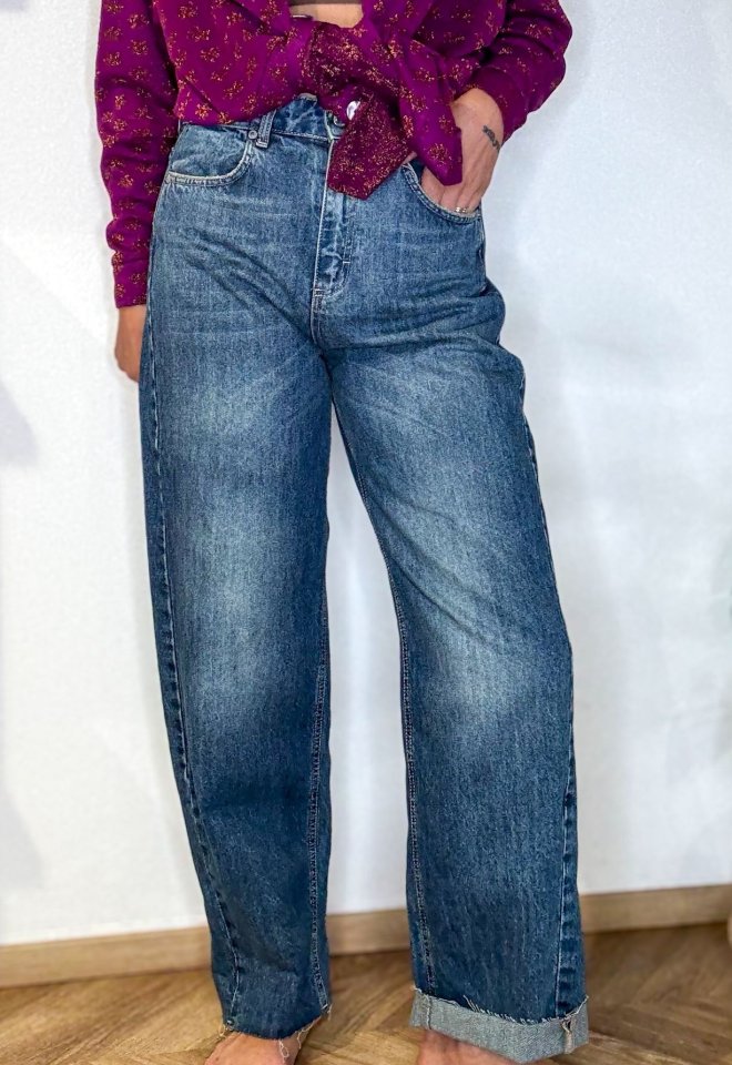 Jeans Alessia fit relaxed – Motel Diffusione Moda -  S