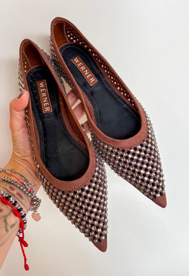 Ballerina Crystal - Marrone -  37