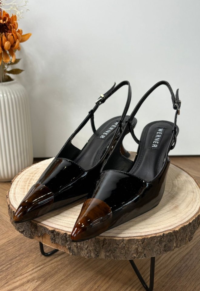 Slingback Black - Nero -  37