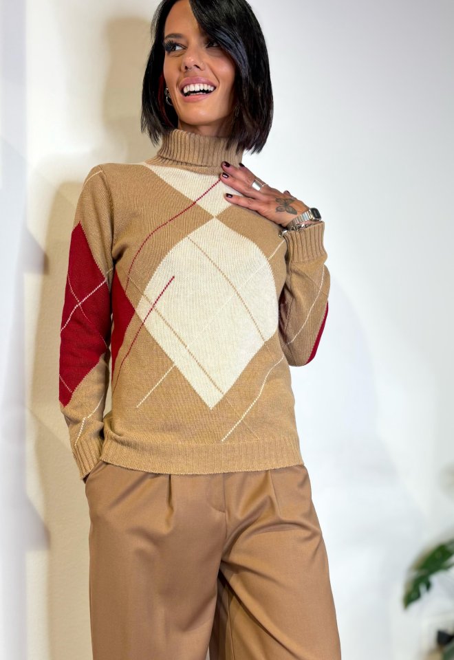 Pullover Collo Alto -  S