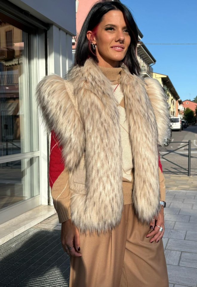 Gilet Fleur -  taglia unica