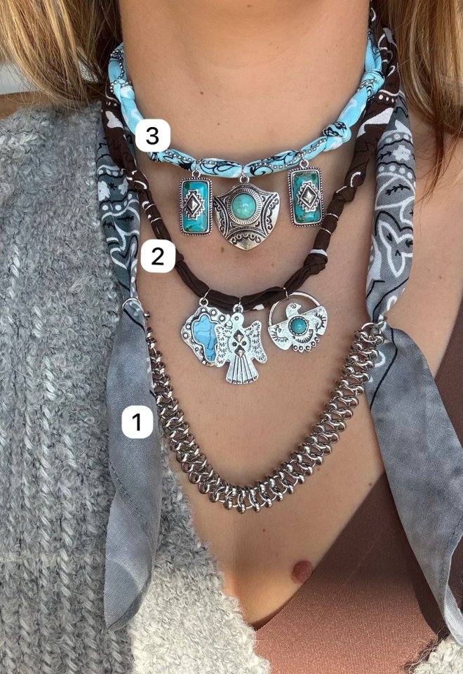 Collana Bandana Apache -  1