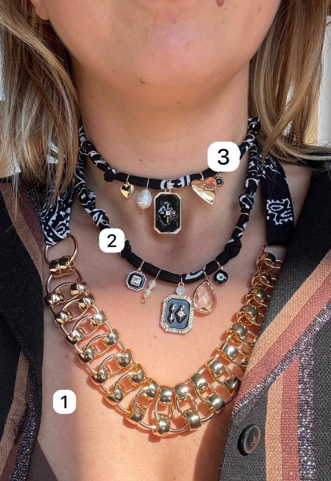 Collana Bandana Sancti -  1