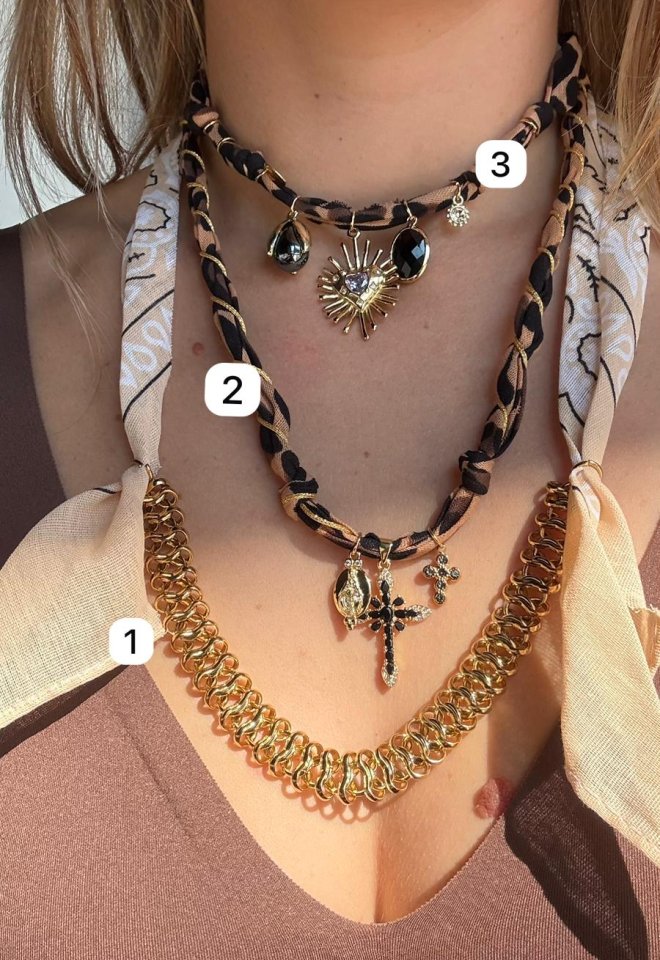 Collana Bandana Sancti -  1