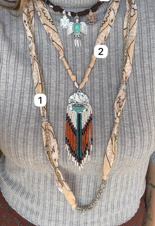 Collana Bandana Apache -  1
