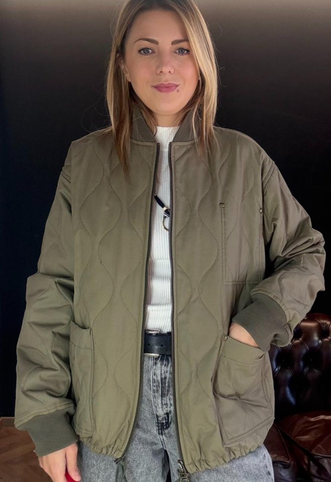 Bomber FS “Marinaio Liner” – Slate Green | Front Street -  taglia unica