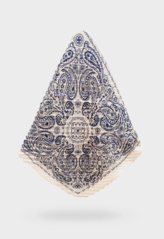 Foulard Bandana Bianco - Bianco