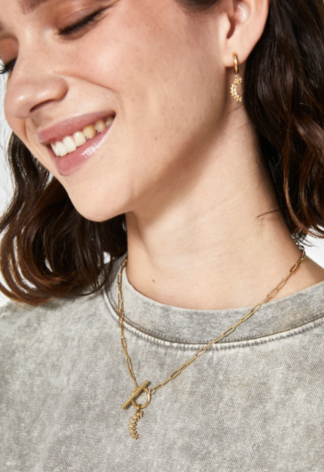 Collana luna - Oro