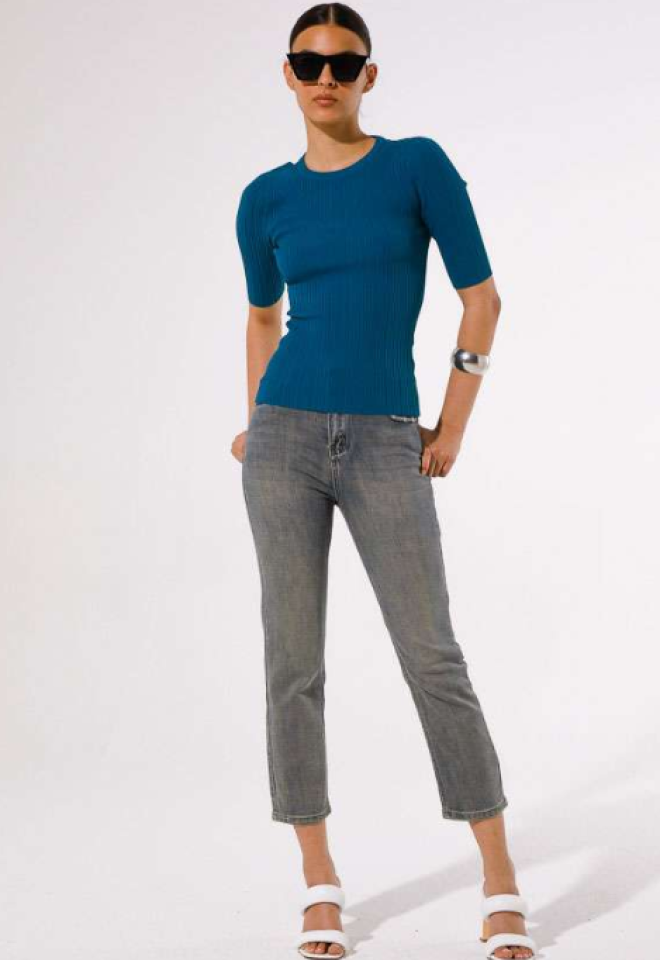 Denim Slim Fit -  S
