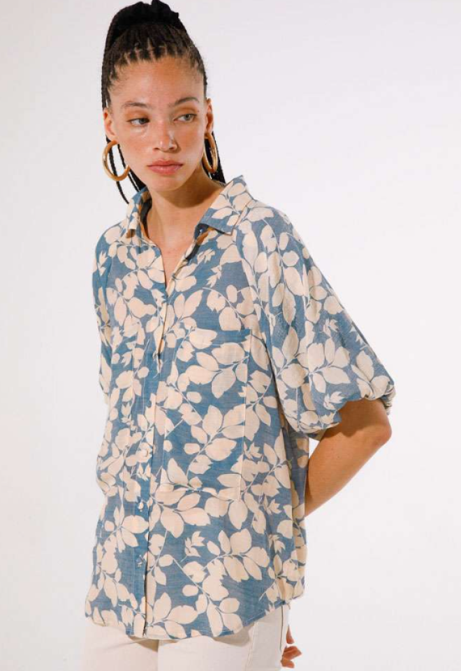 Camicia Flower -  S