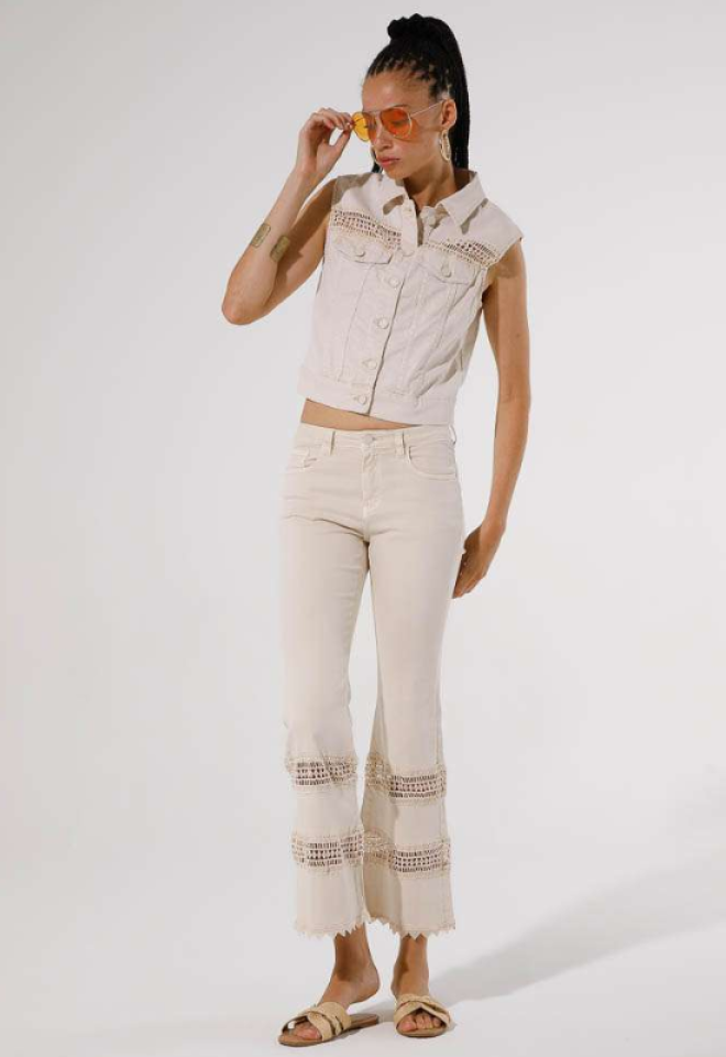 Pantalone Crochet -  S