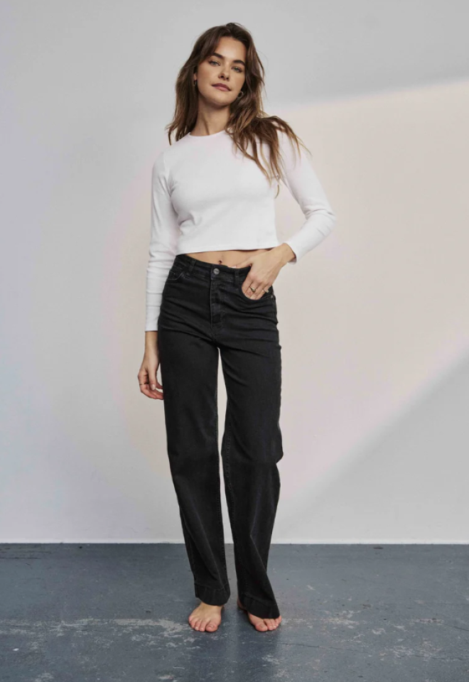 Nuparis Jeans Lunghi Neri -  38