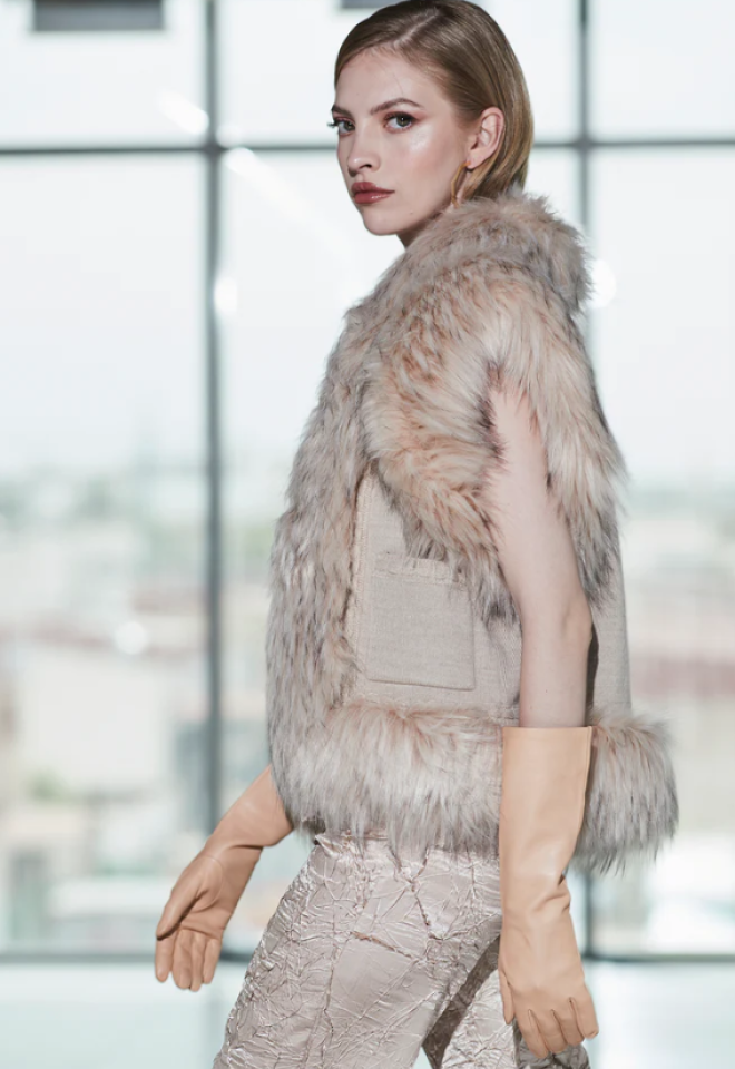 Gilet Fleur -  taglia unica