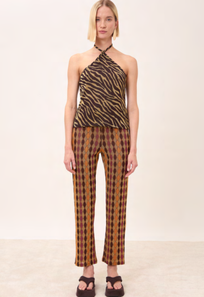 Top Mistery jacquard fantasia Luce  -  S