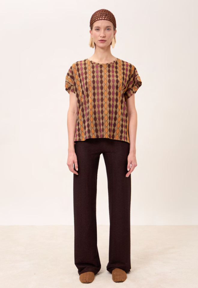 Polinesia Ondina Marrone - Marrone -  S