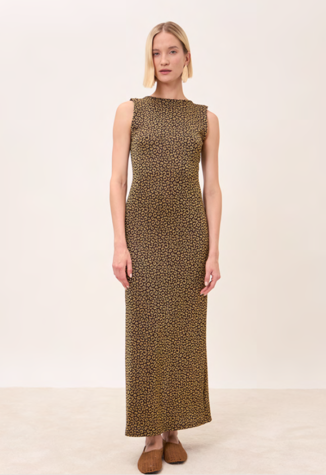 Abito lungo Achìote con scollatura sulla schiena – Luce Studio -  S