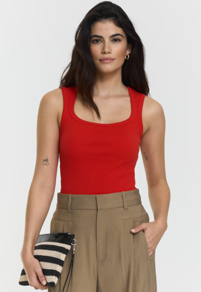 Hera Singlet – Red -  S