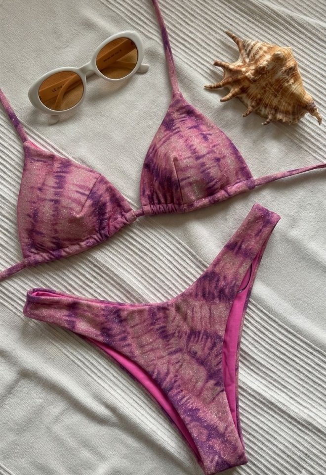 Bikini Tina Tie-Dye Rosa  -  S