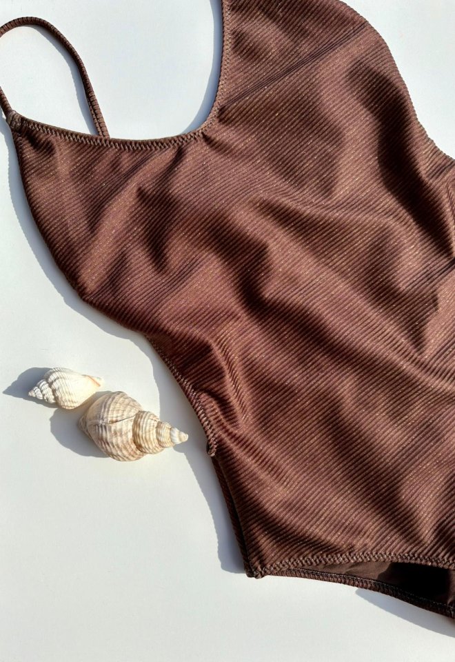 Costume Intero Julie costina Lurex Marrone – Matinée -  S