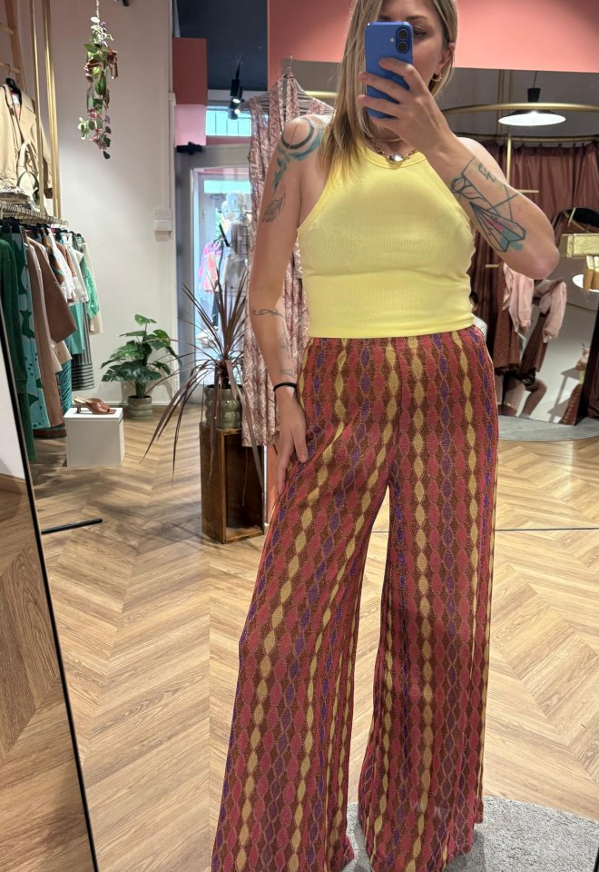Pantalone Paloma Oblò Rame -  S