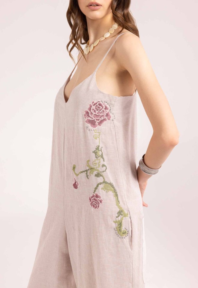 Jumpsuit “Rose & Studs” – Front Street 8 -  S